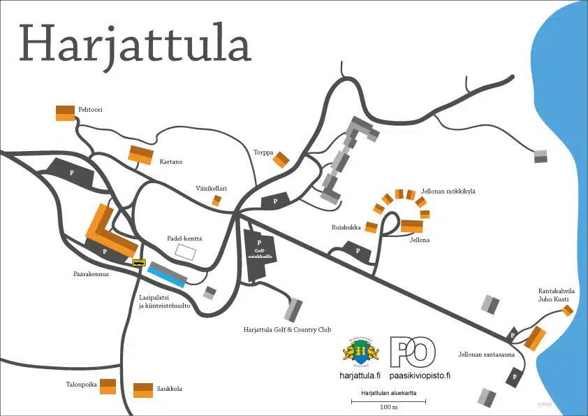 harjattula, kampuskartta, paasikivi-opisto
